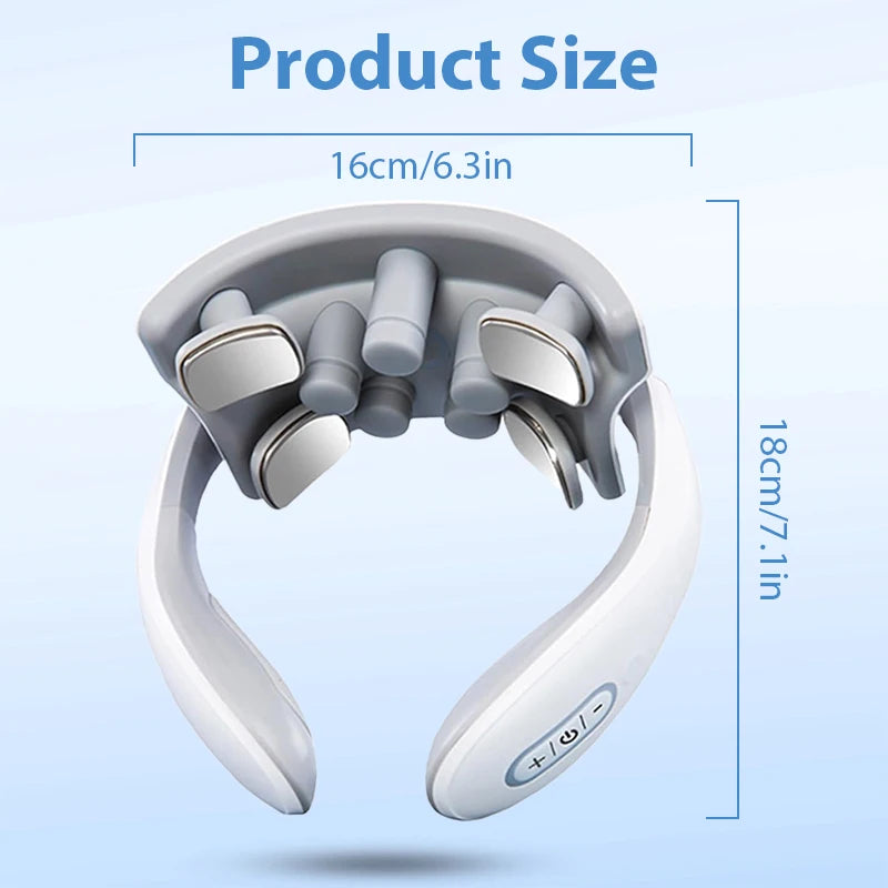 Electric Heated Neck and Shoulder Massager for Pain Relief - 14