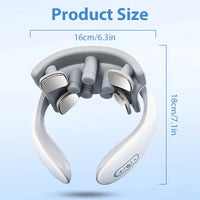 Electric Heated Neck and Shoulder Massager for Pain Relief
