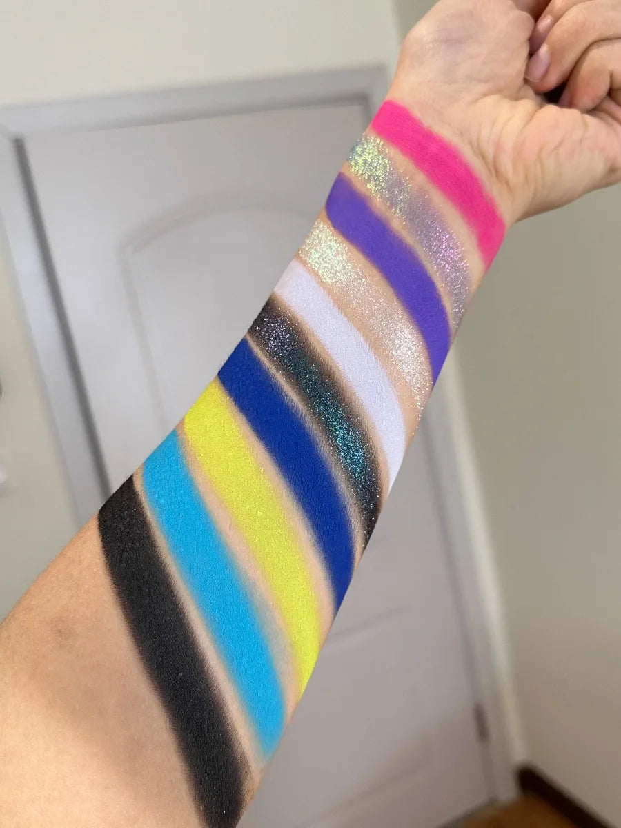 10-Color Waterproof Shimmer Eyeshadow Palette - 19