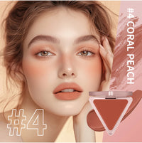 Matte Satin Cream Blush for Long-Lasting Natural Glow