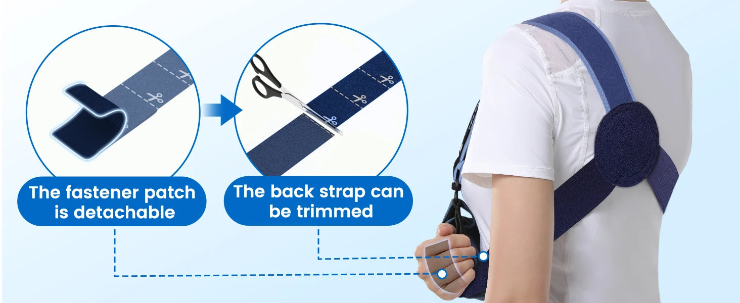 Adjustable Arm Sling for Shoulder and Elbow Injury Recovery - 7