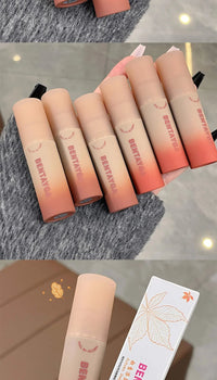 Velvet Matte Lip Mud Tint for Long-Lasting Soft Focus Finish