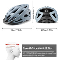 Lightweight Adjustable Cycling Helmet for Road and Mountain Biking