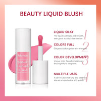 Long-Lasting Waterproof Liquid Cheek Blush
