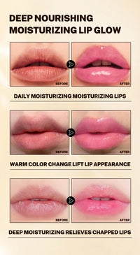 Color-Changing Moisturizing Glitter Lip Balm