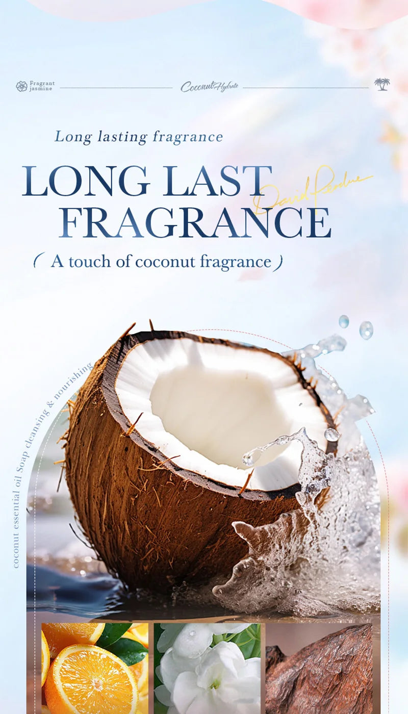 Coconut Fragrance Moisturizing Body Care Set - 22