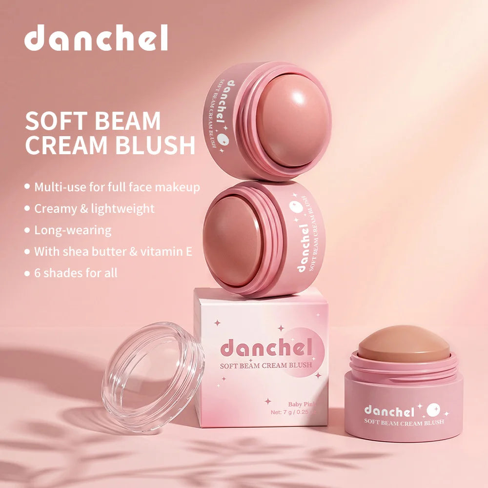 Multi-Use Soft Cream Blush for Cheeks, Lips, and Eyes - 4