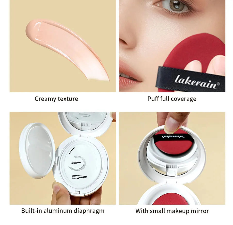 Dewy Glow Cream Cushion Foundation for Natural Coverage - 15