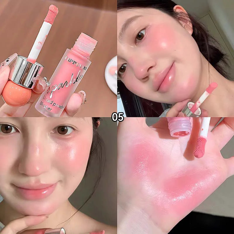 Dewy Liquid Blush for Natural Korean Glow - 22