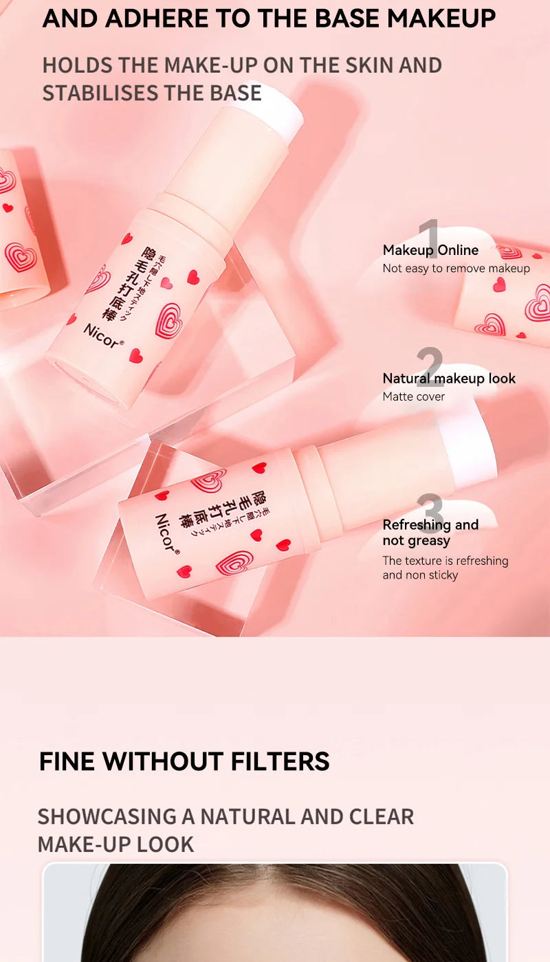 Matte Pore Invisible Makeup Primer Stick - 8
