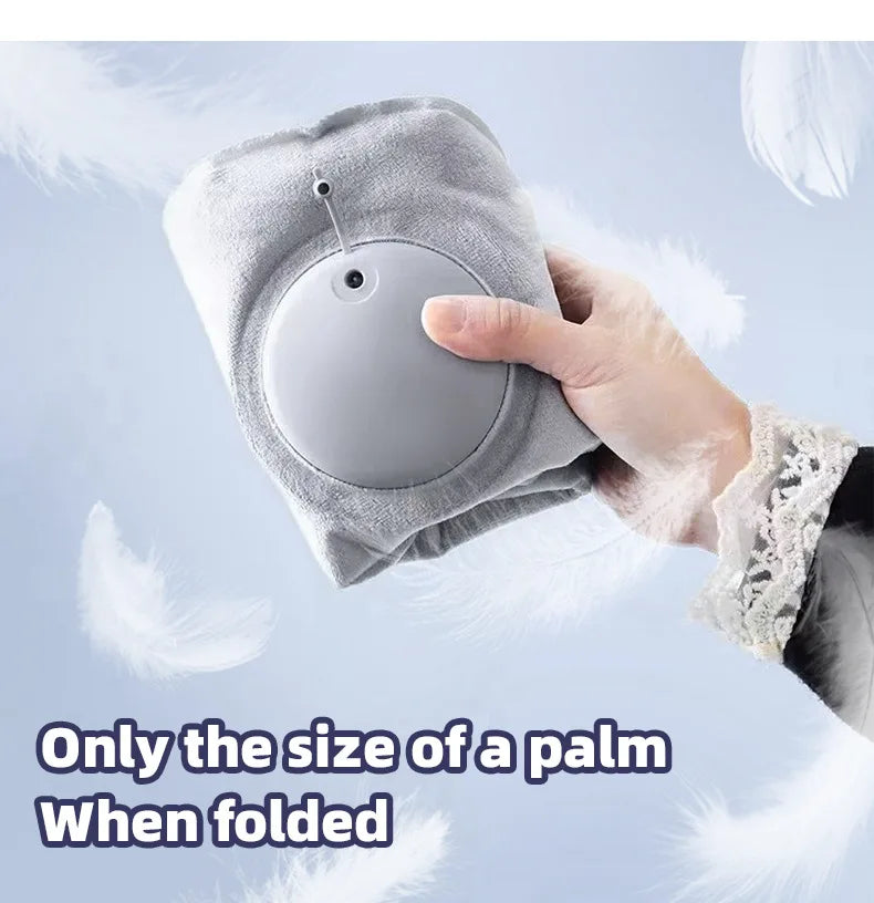 Inflatable Travel Pillow for Neck, Back, and Leg Support - 11