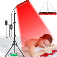 Red Light Therapy Panel with Adjustable Floor Stand