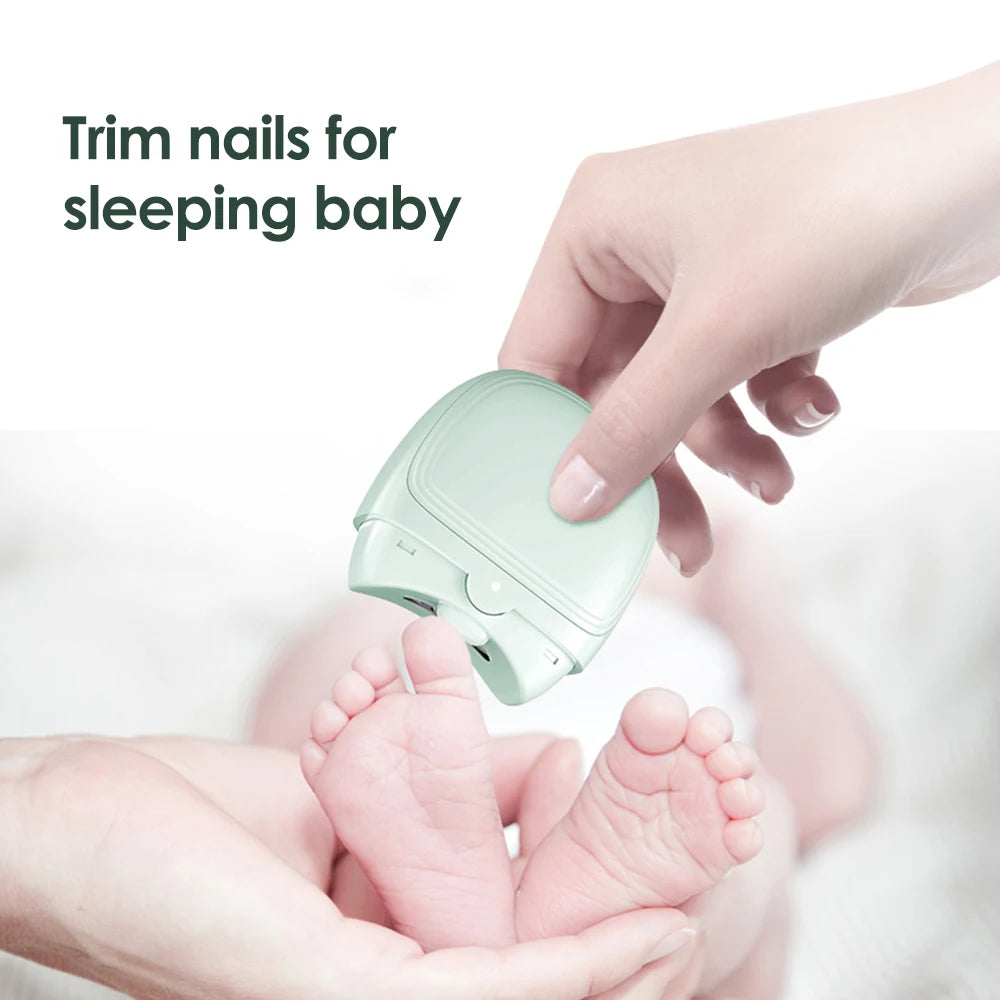 Automatic Electric Nail Trimmer with LED Light - 18