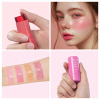 Cooling Water Jelly Tint Stick for Cheeks and Lips