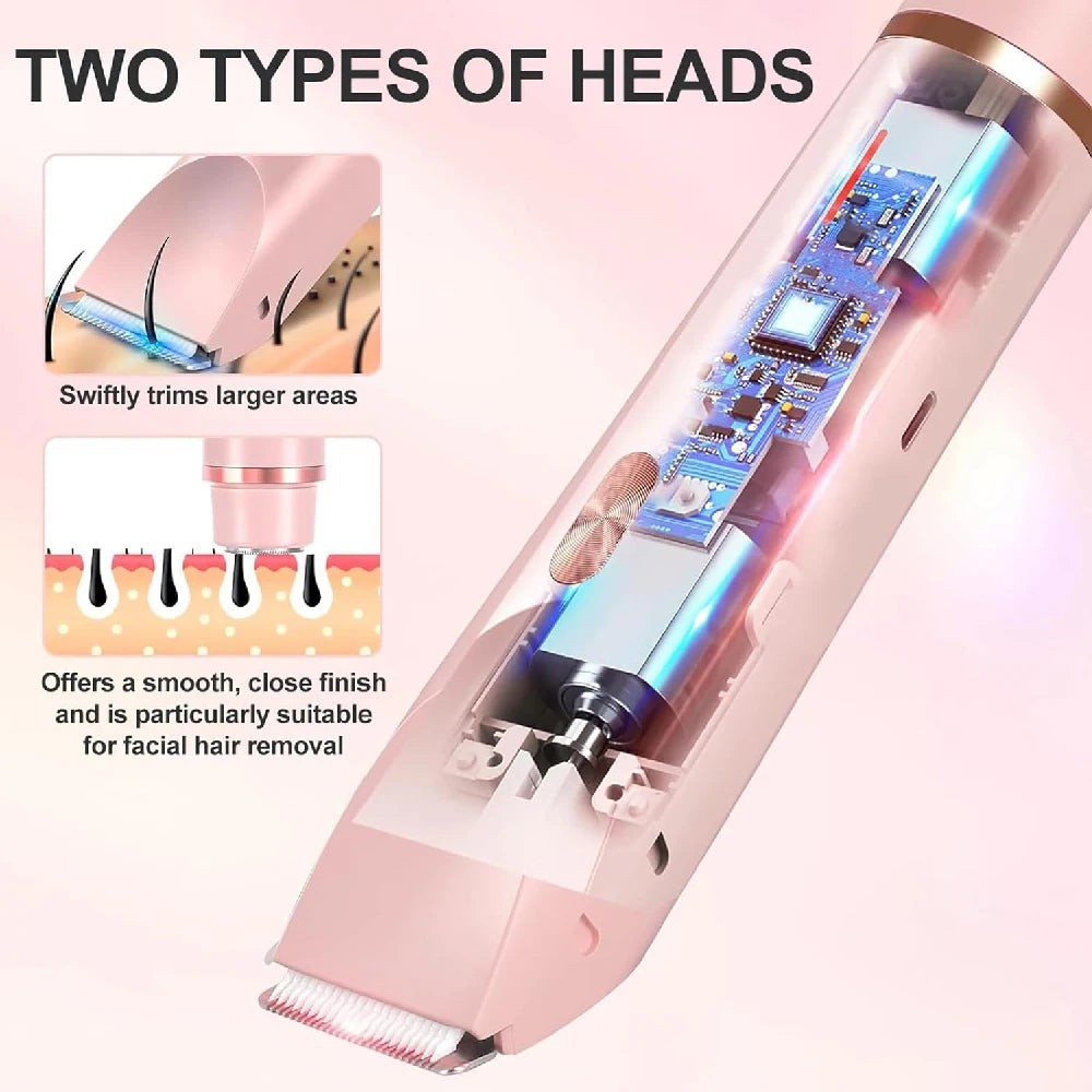 2-in-1 Waterproof Electric Bikini and Body Trimmer - 20