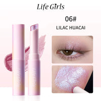 Water-Gloss Shimmer Eyeshadow Stick for Long-Lasting Makeup