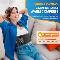 Heated Lumbar Massage Belt for Back Pain Relief