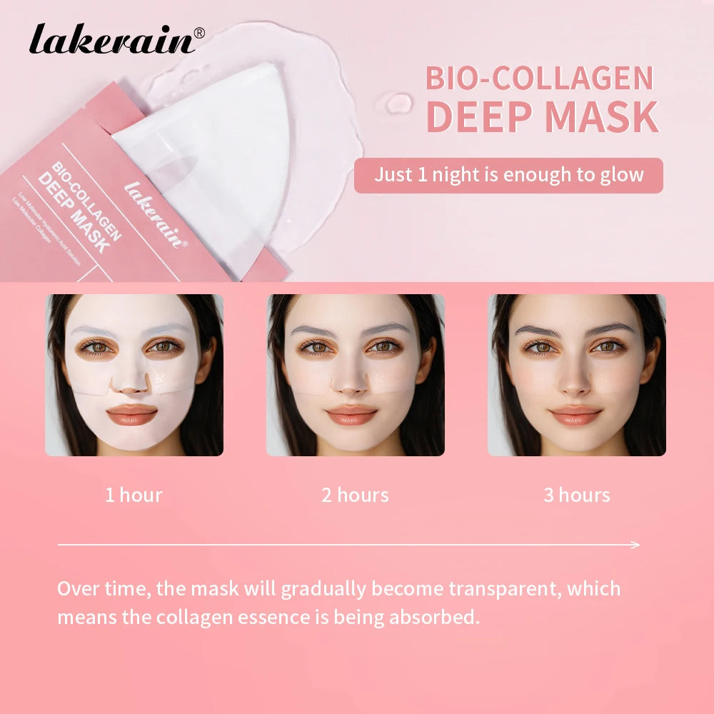 Bio-Collagen Deep Hydrating Face Mask for Pore Minimizing - 3