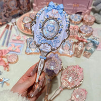 Enchanted Handheld Makeup Mirror for Precise Beauty