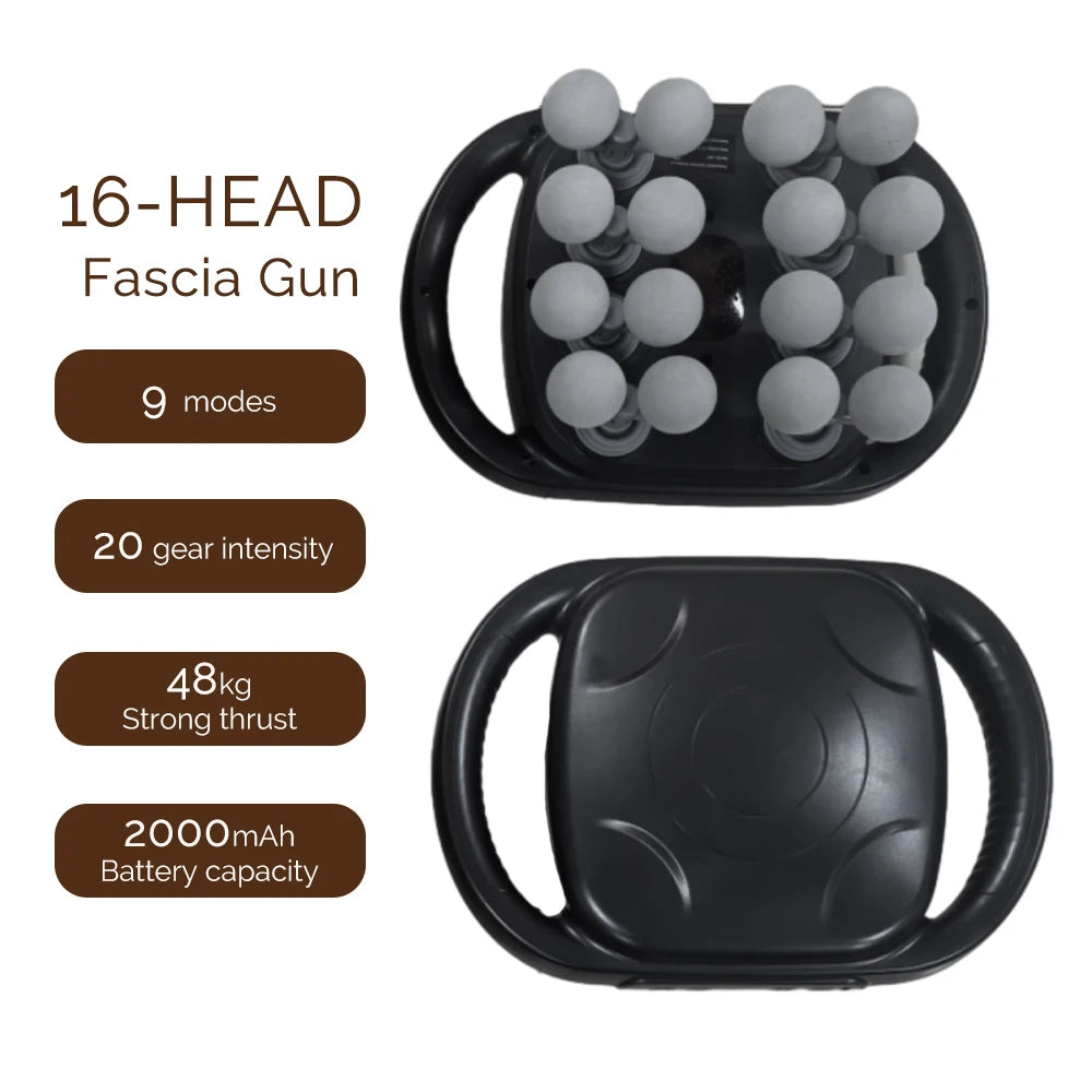 42-Head Electric Muscle Recovery Massage Gun - 63