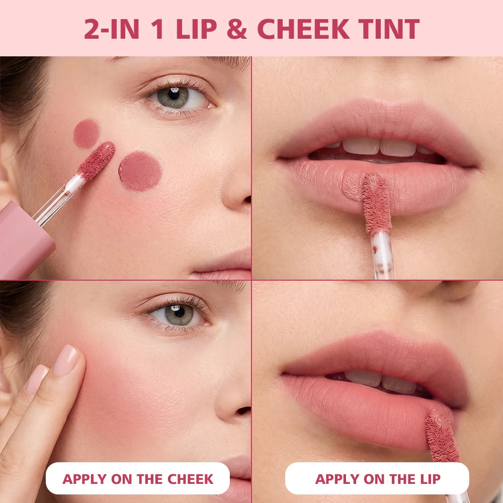 Velvet Matte 2-in-1 Lip and Cheek Tint - 5