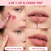 Velvet Matte 2-in-1 Lip and Cheek Tint
