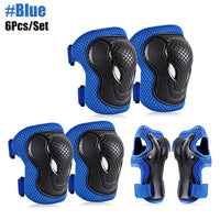 Protective Kids Knee and Elbow Pad Set for Sports