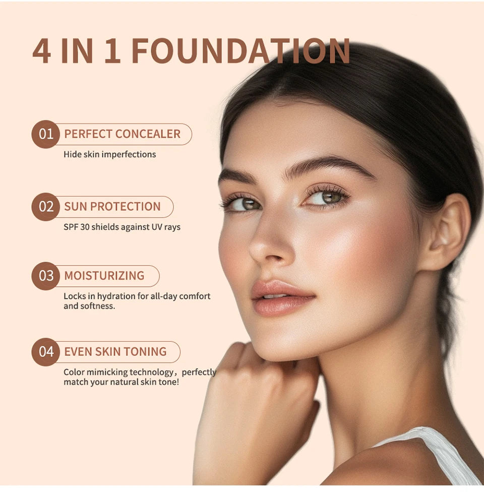 Color-Adjusting 4-in-1 Foundation with SPF 30 - 9