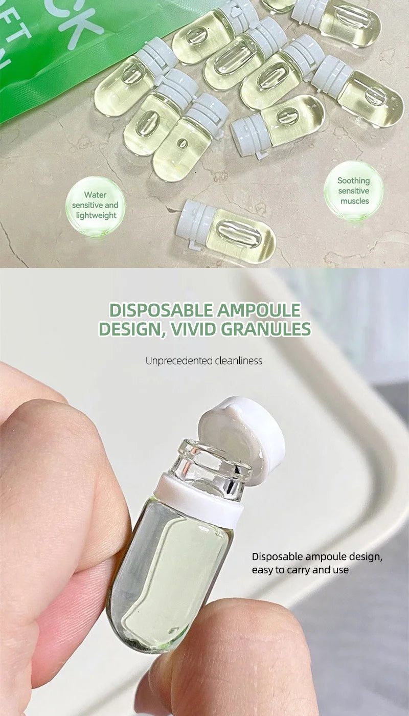 Portable Camellia Makeup Cleansing Oil Single-Use Packs - 10