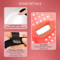 7-Color LED Light Therapy Facial and Neck Mask