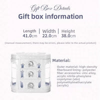 Shell Pearl Decorative Makeup and Jewelry Storage Case