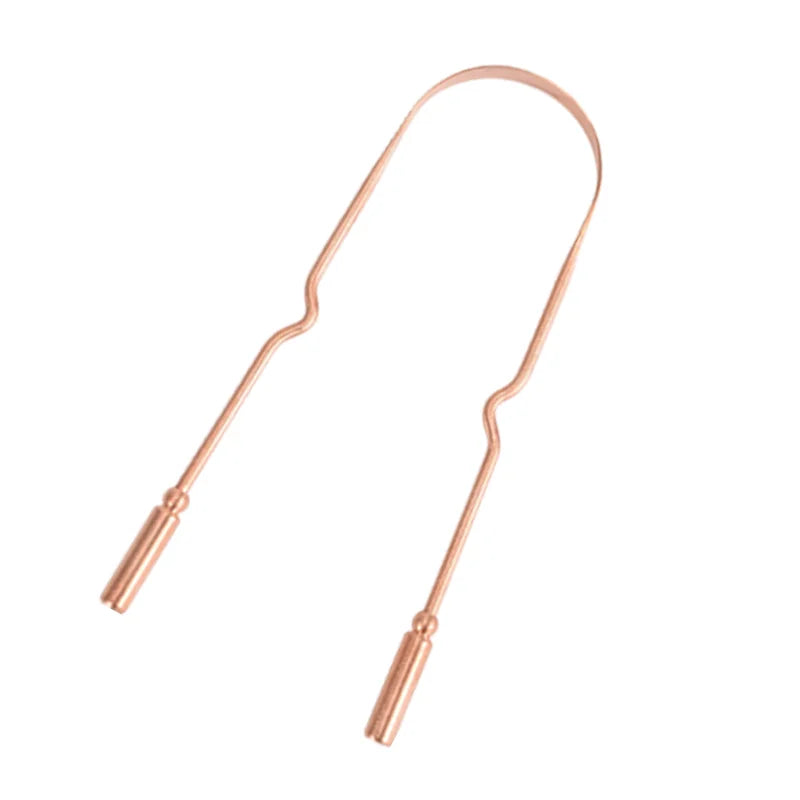 Pure Copper Tongue Scraper for Fresh Breath - 2