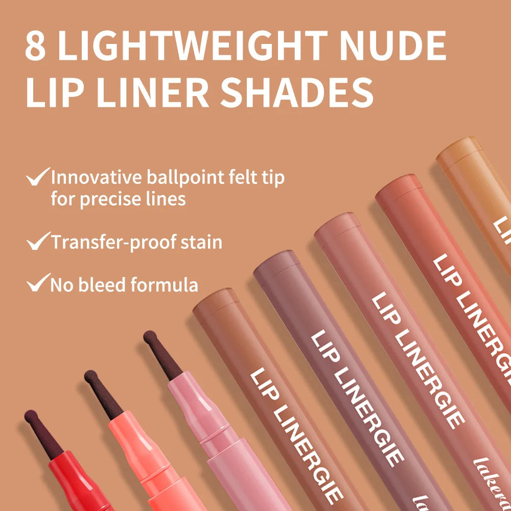 Waterproof Sculpting Ballpoint Lip Liner Pen - 5