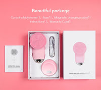 Electric Silicone Facial Cleansing Brush for Pore Cleaning