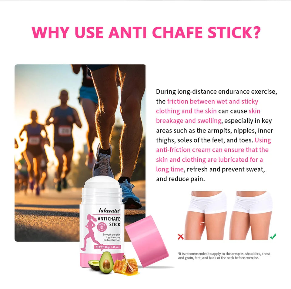Anti-Chafe Friction Relief Balm Stick - 8