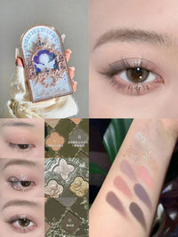 6-Color Swan Ballet Eyeshadow Palette