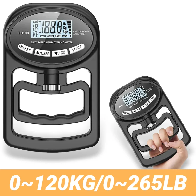 Digital Hand Grip Strength Meter and Dynamometer