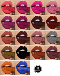 Long-Lasting Waterproof Velvet Matte Liquid Lipstick