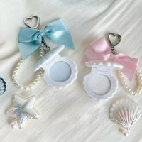Shell Jewel Portable Shimmer Highlighter Balm Keychain
