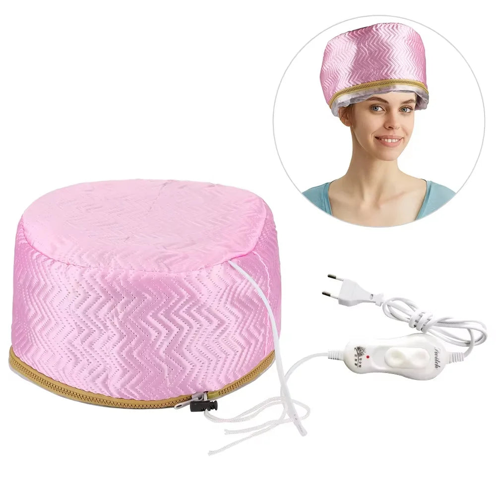 Professional Electric Thermal Hair Steamer Cap for Deep Conditioning - 13