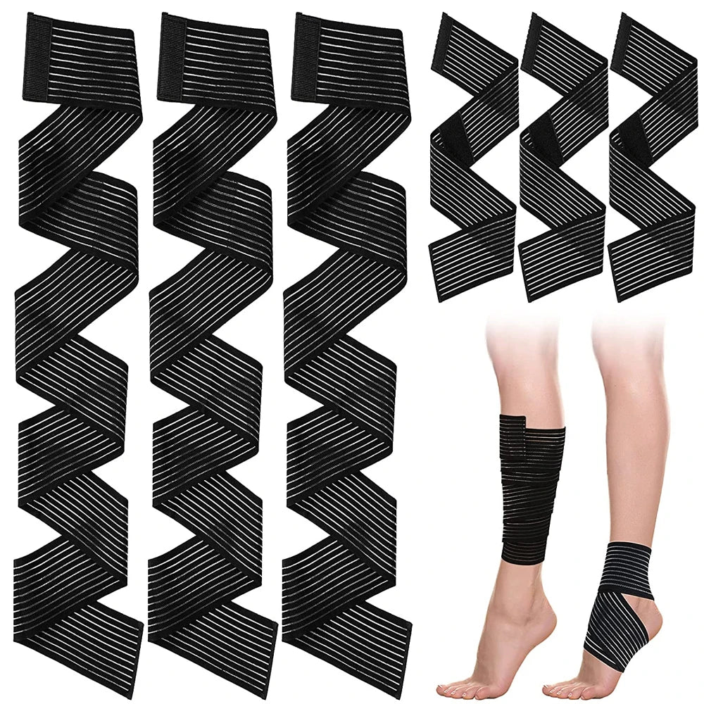 Adjustable Elastic Compression Support Wrap for Joints and Muscles - 23