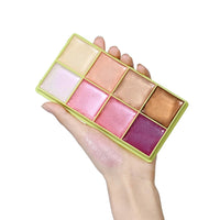 8-Color Cream Blush and Contour Palette