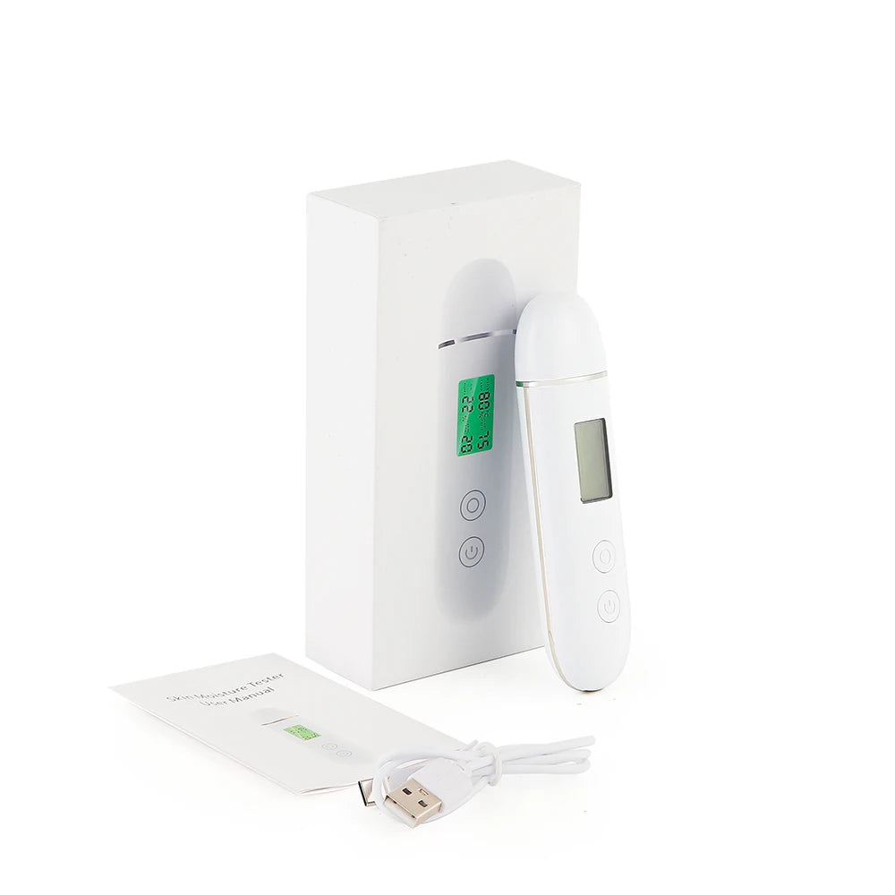 Digital Skin Moisture and Oil Content Analyzer - 16