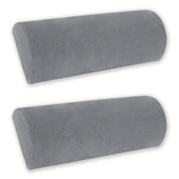 Half Moon Memory Foam Support Pillow for Legs and Back