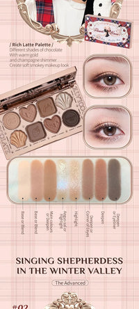 Highly Pigmented Multi-Finish Eyeshadow Palette