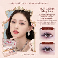 6-Color Swan Ballet Eyeshadow Palette