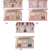 6-Color Matte and Shimmer Eyeshadow Palette