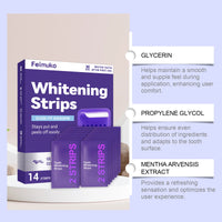 Purple Teeth Whitening Strips for a Brighter Smile