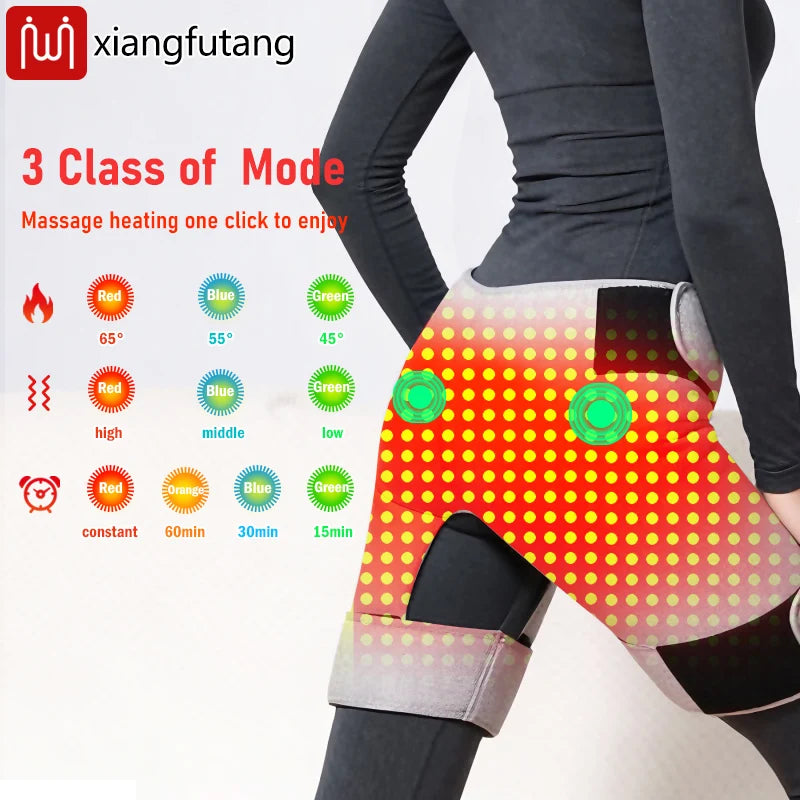 Red Light Heating Hip Massager for Pain Relief - 2