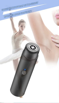 Portable Mini Electric Shaver for Smooth Travel Grooming
